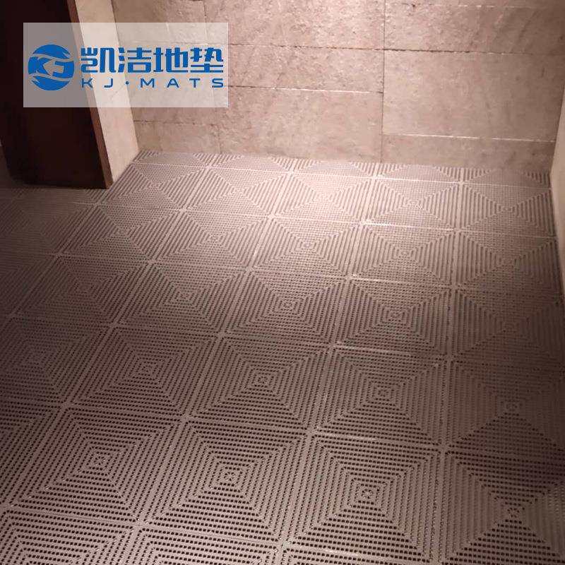 酒店浴室防滑垫卫生间厕所拼接隔水防滑垫 刮尘疏水防滑拼装地垫