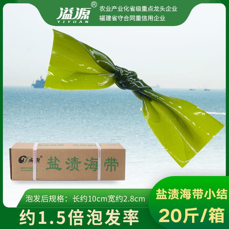 溢源盐渍海带结小新鲜非干货快餐食堂串串麻辣烫20斤散装整箱图片
