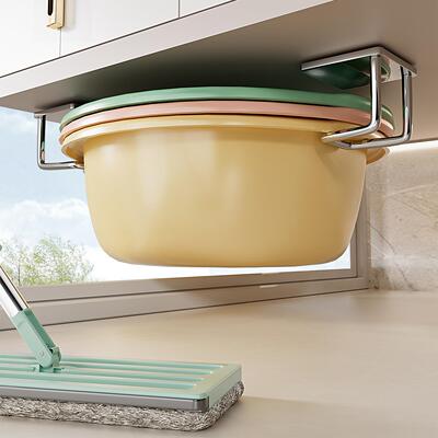 Stainless Steel Basin Storage Rack, Bathroom Cabinet Under S