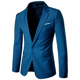 one button groomsman color men wedding jacket Suit suit