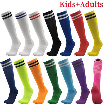 Adults Kids Quality Soccer Football Stockings High Socks