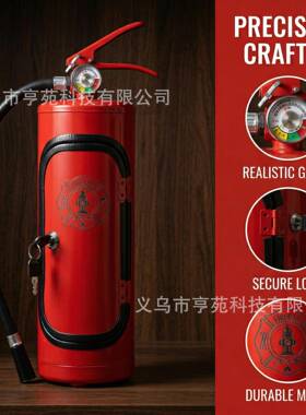跨境亚马逊迷你灭火器酒柜装饰品家居摆件金属欧美庭院创意摆件