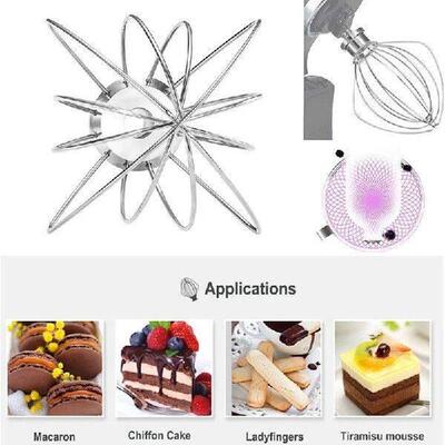 Dishwasher Safe Wire Whip Parts 6 Wire Whisk Upgrade Real