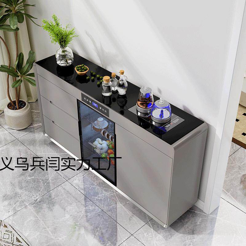 全自动智能茶吧机年新款家用餐边柜一体桌台式柜子桌面带消毒