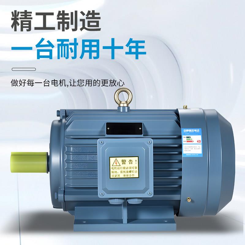 YE3三相异步电动机 11KW/18.5KW交流380V铜芯马达 YE3-160M-4型号