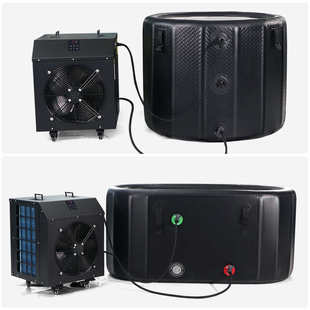 奇龙冷水机厂家定制冷机家用运动冷暖泡澡机冷敷机冷却塔澡桶折叠