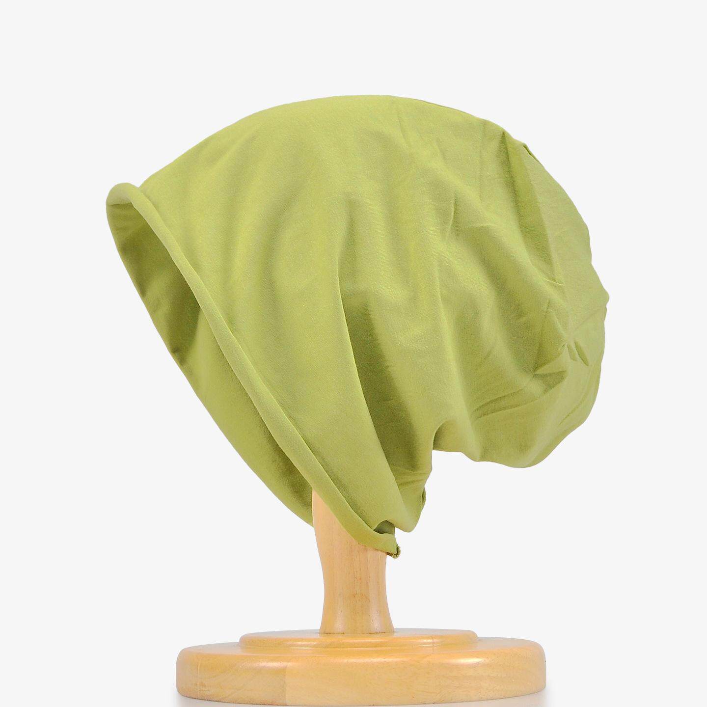 无压感棉套头睡帽包头帽子男女士秋冬薄款头巾月子帽产後化疗後