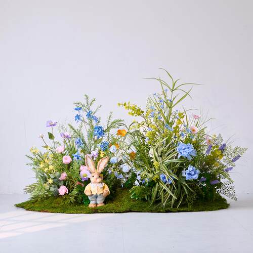 假花仿真花摆设室内户外景观布置酒店餐厅摄影花艺摆件绿植物造景