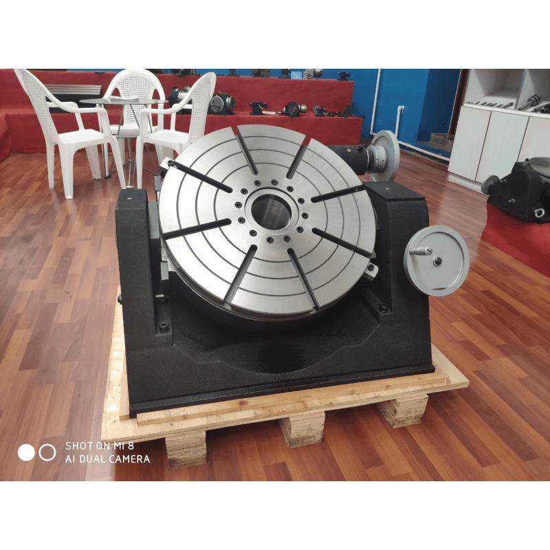 TSK630可倾斜万能分度盘大型回转工作台可调角度旋转分度头