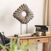 不规则原木手作摆件侘寂风复古泡桐玄关摆设装 饰品木制实木工艺品