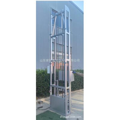 商用大型垃圾桶专用电动液压提升机设备倒料机效率高操作简便