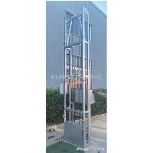 商用大型垃圾桶专用电动液压提升机设备倒料机效率高操作简便
