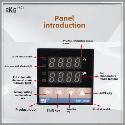 REX-C100C400 C700-C900智能自动恒温温度控制器温控仪数显温控器