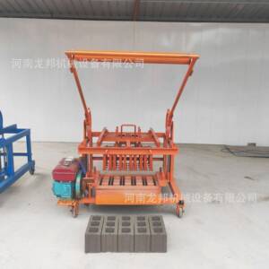 邦龙机小型移械动砖机标准制砖机砖LB2-45小柴油动力免烧水泥砖机