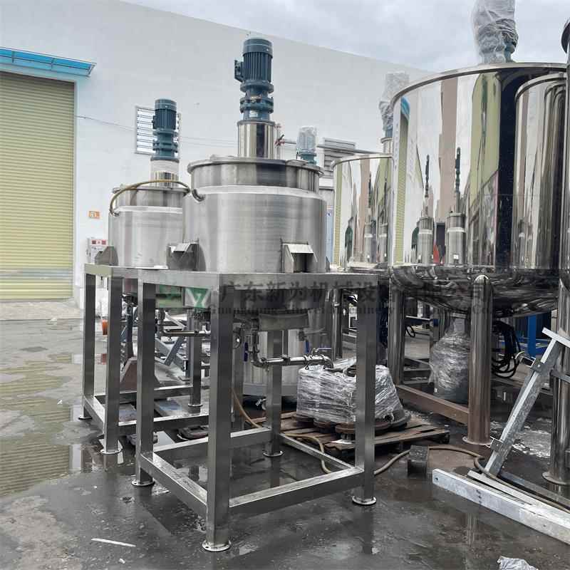 广东厂家不锈钢真空反应釜液体膏体物料脱泡机胶水颜料搅拌机