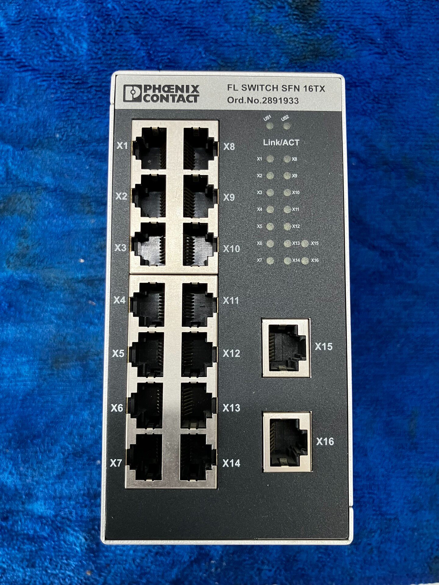 菲尼克斯交换机FL SWITCH SFN 16TX