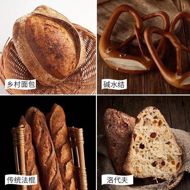 法国伯爵传统T65小麦面粉高筋石磨面包法棍吐司烘焙2.5kg家用包邮