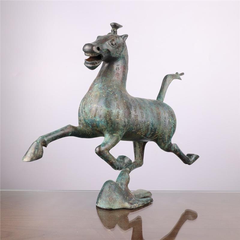 铜祥德古青铜器甘肃博物馆马踏飞燕装饰影视道具博物馆特色收藏