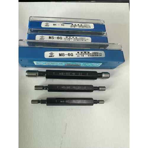 正品哈量螺纹塞规通止规M1.6M2M3M4M5M6M7M8M9M10M12M14M16M18-6G