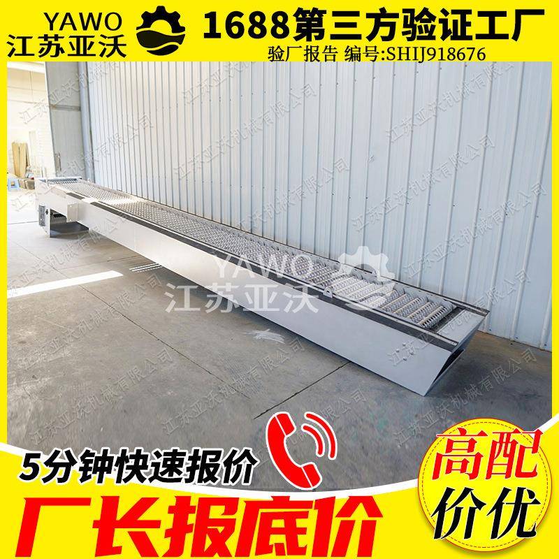 回转式格栅厂家加工养猪场污水处理用回转式不锈钢格栅除污机