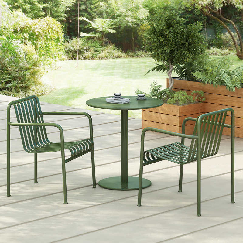 户外外摆酒吧桌椅组合餐厅奶茶店咖啡厅三件套休闲桌椅子防雨桌子