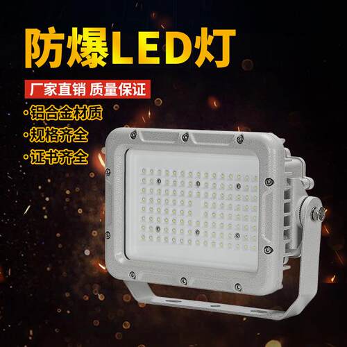 免维护LED投光灯防爆灯防水防尘防眩通100W LED防爆灯200W投光灯
