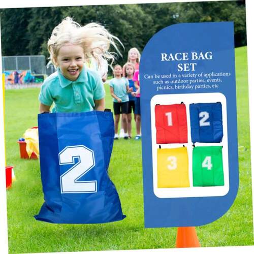 4PCS Outdoor Sports Props Kangaroo Jumping Bag Sack Race Gam