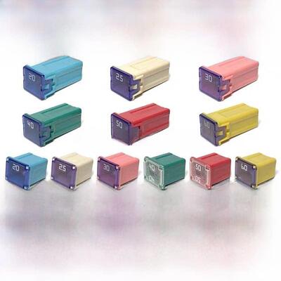 汽车长腿短腿方形保险丝保险丝盒15A20A25A30A40A50A60A
