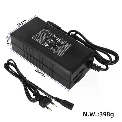 Ulip 小八明头42V-54.6V2A变形金刚 欧规充电器欧盟CE认证充电器
