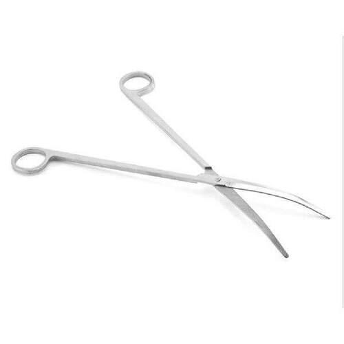 Curved Tip Scissors for Trimming Aquarium Plants Fish Tank