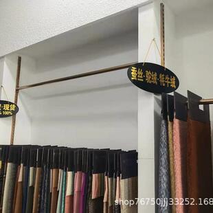 30山羊面绒面料双羊厚绒大衣呢DIU面料高支羊大绒羊毛衣布料加厂