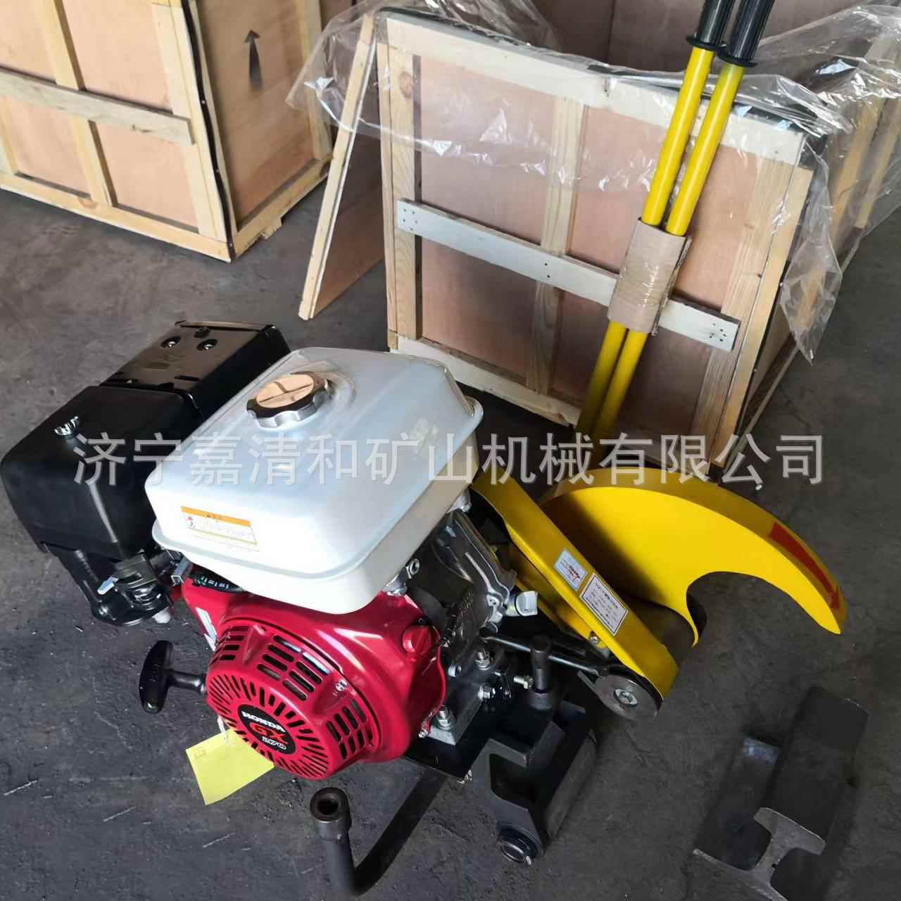 DQG-6.5铁马切路轨道用6.5力锯轨轨机DQG-200汽油钢锯轨机钢轨割