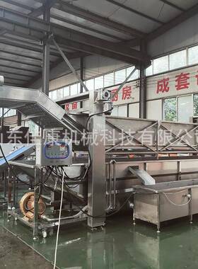 厂 供应猪水解冻机猪心家猪腰子化冰机下 肉食品解CUD冻流水线设