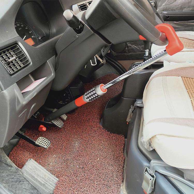 汽车防盗安全锁 车用方向盘离合刹车密码锁