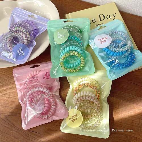 Candy colored headband baby headpiece for girls女孩发圈发绳
