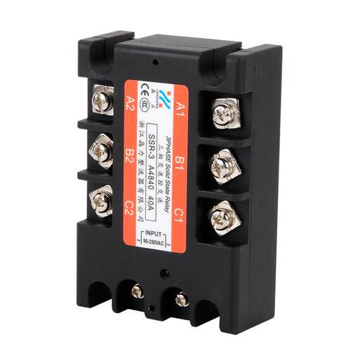 三相固态继电器SSR-3交流控交流220V40A60A100A120A150A200AMGR