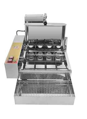 跨境自动油炸甜甜圈制电造机商用自动全不锈甜钢URY甜甜圈品机