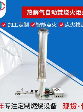 热解气火炬焚烧点火装置内燃式暗火火炬自动点火地面火炬燃烧器