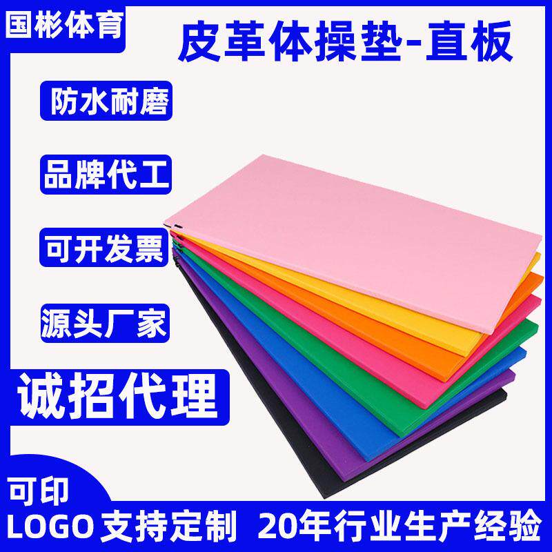 直板舞蹈练功垫 皮革儿童舞蹈垫 仰卧起坐瑜伽健身 舞蹈垫子