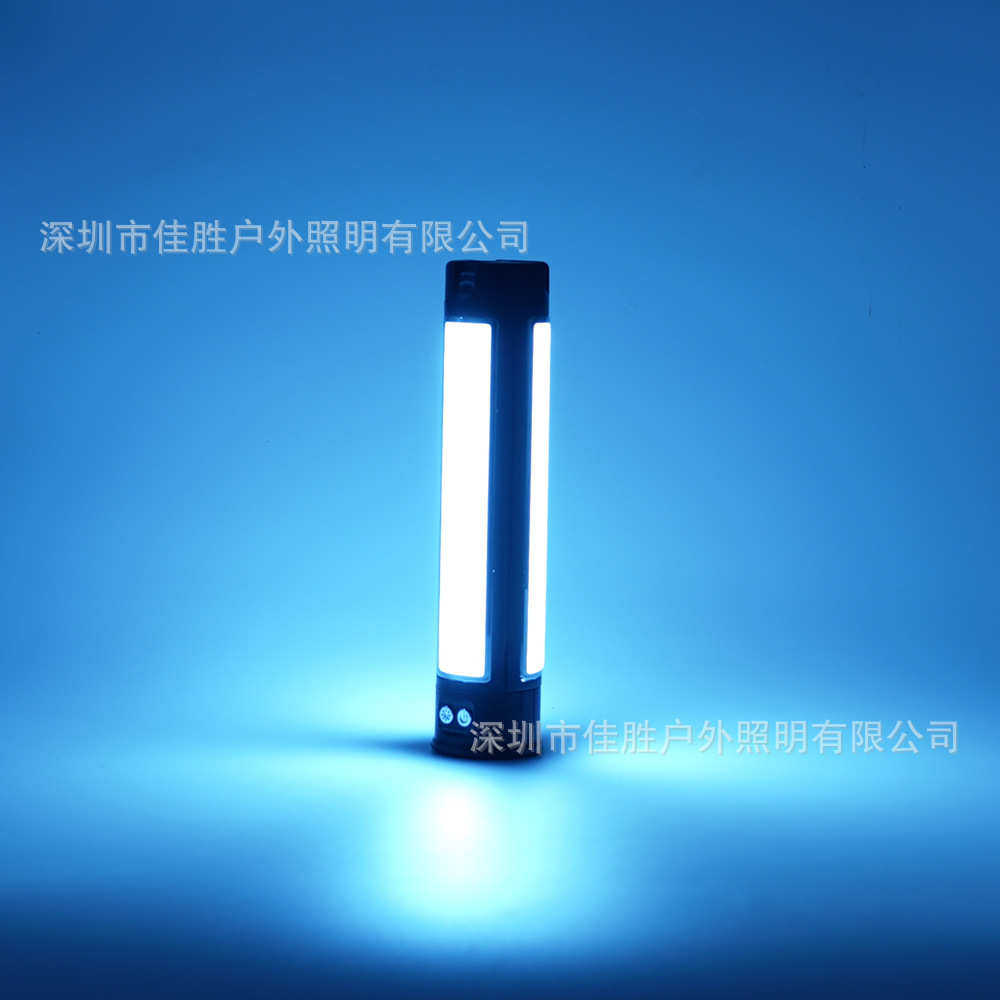 新款户外露营三面折叠摄影灯LED可充电工作灯手机直播补光灯热销