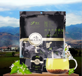 环太苦荞茶 大凉山醇香黑苦荞茶 清香型荞麦茶叶袋装516g超微