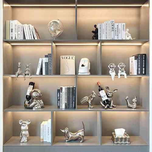 贝汉美酒柜装饰品摆件轻奢高级感家居客厅玄关电视柜书房软装