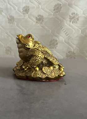 摆件金乔迁开业装饰摆件摆件送礼柜招财送礼前厅送礼蟾展示办公