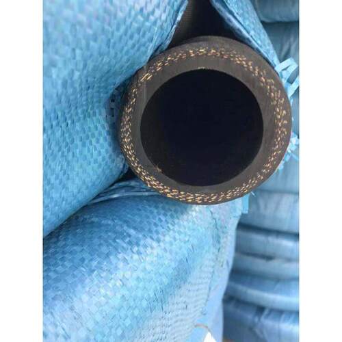 黑色夹布橡胶泥浆管泵打桩机专用管子输排水软3 4 5 6寸64 76 02