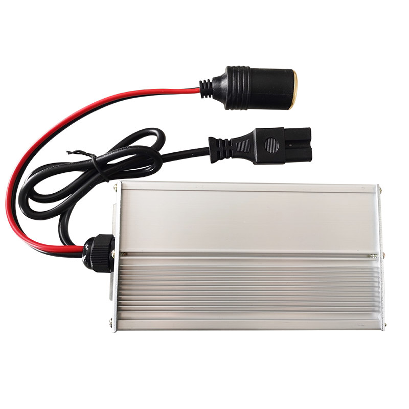 电动车48V转12V转换器品子头洗车机点烟器接头打气泵60V72V转换器