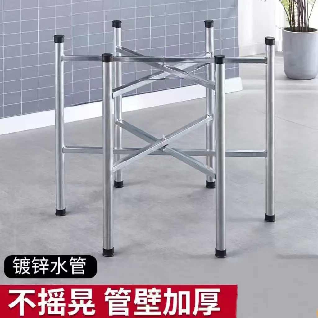 圆桌折叠桌子腿支架台脚大板支架台架定制饭桌架子折叠餐桌支架