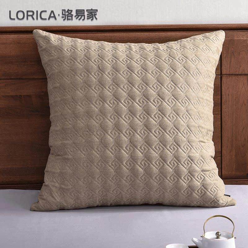 骆易家床头靠枕客厅沙发抱枕榻榻米大号靠垫套床上简约纯色靠背垫