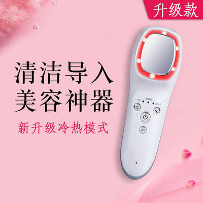 亿惠康美容仪器家用脸部按摩洗脸仪清洁面部导入导出仪冷热嫩肤仪