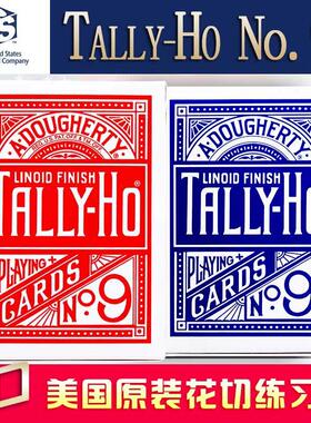 CKB纸牌 Tally Ho uspcc TH 美国进口 圆背扇背 花切收藏扑克