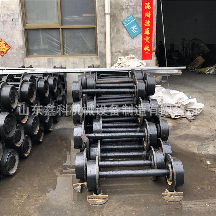 矿用矿车轮翻斗式平板防尘防水矿车轮窑车实心空心300mm铸钢轮
